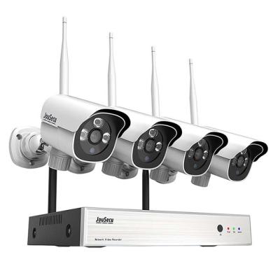 China 4Ch Waterproof Camera 8Ch Wifi Nvr Kit Home Surveillance System 1080P Wireless Cctv Camera System for sale