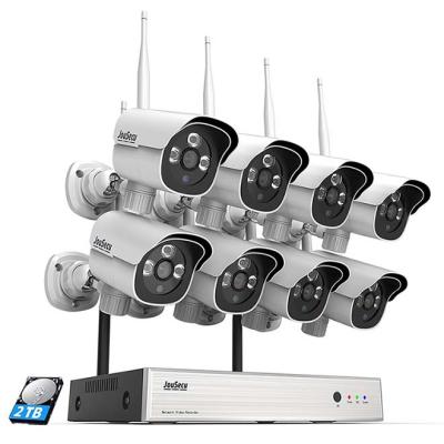 China Full Hd Cctv System Ip Cameras Network Recorder Kit Home Security Camera System Wireless Night Vision for sale