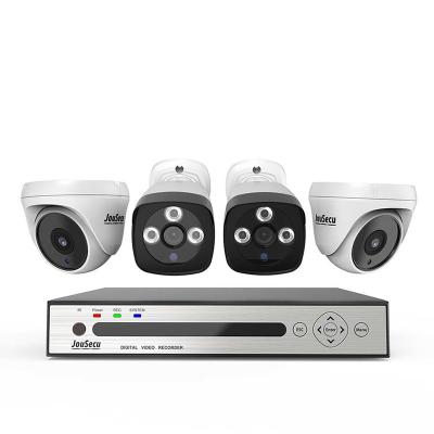 China Cheap Home Security Camera Systems Dvr Kit H.265 Wired 8Chs Cctv Ahd Camera System With Night Vision for sale