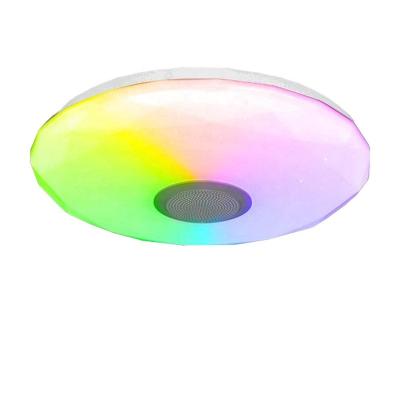 China 30CM Diameter 36W RGBCW LED Ceiling Lamp Tuya App Voice Control Smart LED Outdoor Mounted Ceiling Light for sale