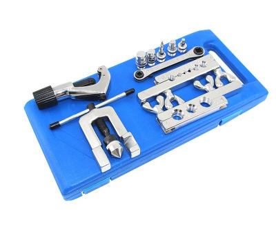 China PMT-278 Refrigeration Wrench Ratchet Refrigeration Double Pipe Cutter Single Copper Tube Cutter Kit Set for Expanding Tube for sale