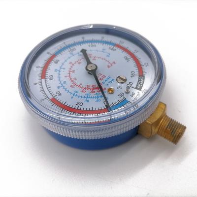 China PMT-536 Refrigeration Factory Refrigeration Parts Brass Refrigerant Testing Pressure Measuring Instrument Various Measuring Double Set for sale