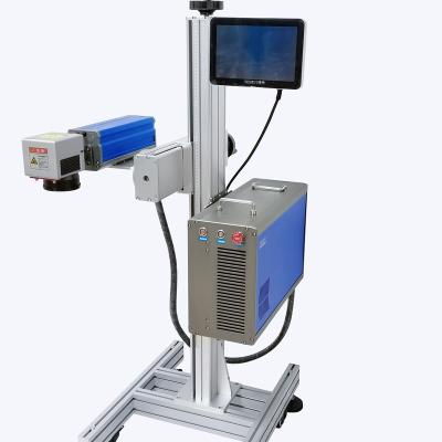 China Custom 20W Fiber Laser Marking Machine Flying Laser Marking Machine Laser Marking Machine For Metal for sale