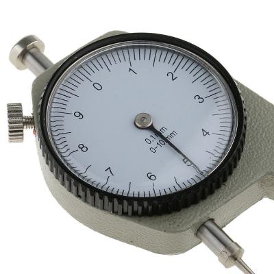 China High Quality Thickness Steel Dental Dial Gauge 0-10mm Steel Measuring Ruler for sale