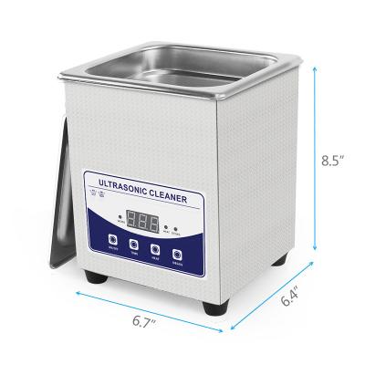 China Digital Steel Dental Steel 100w Ultrasonic Cleaner For Dental Clinics for sale