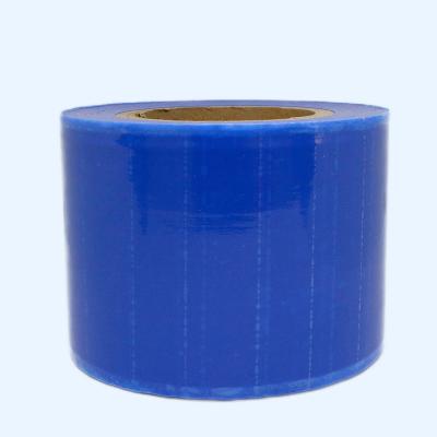 China Isolate Bacteria Disposable Materials Dental Plastic Blue Barriers Films Transparent Protective Film for sale