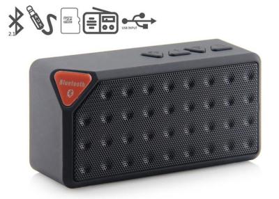 China X3 Mini Bluetooth Speaker TF USB FM Radio Wireless Portable Music Sound Box Subwoofer Loudspeakers With Mic For iPhone A for sale