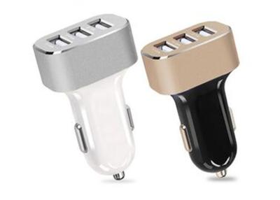 China Wholesale portable Travel charger 3 port USB car charger for mobile phone for sale