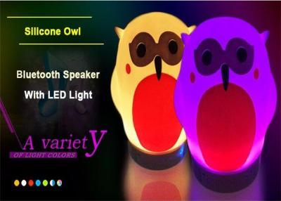 China Wireless Bluetooth Speakers new product electronic new release products audio led silicone night light for kids WQ-SL006 for sale