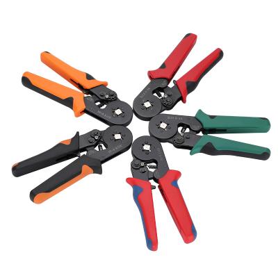 China Crimping Tube Type Cable Pliers Wire Cutter Mini Tubular Terminal Crimping Pliers for sale