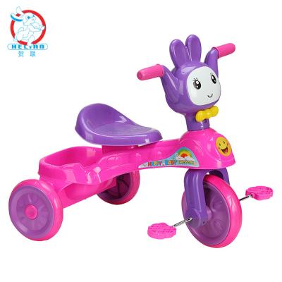 China Preschool Baby Toys New Hot Selling BLM Toys Children's 3 Wheeler Tricycl With Rear Basket And Music for sale