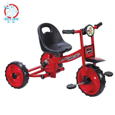 China Plastic vehicle toys BLM popular outdoor simple plastic model riding children's tricycle tricycle for sale