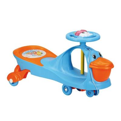 China Promotion Product BLM customized walker kid music plastic+iron break folding SWING CAR for sale