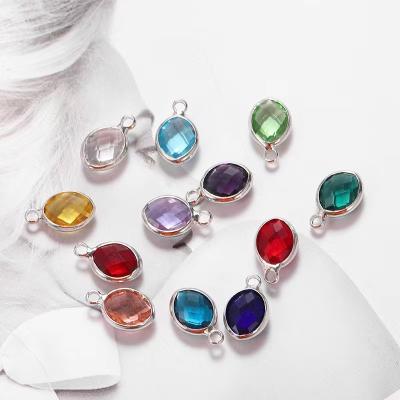 China DIY Europe Birthstone Charms for Bracelet Charms Accessories for sale