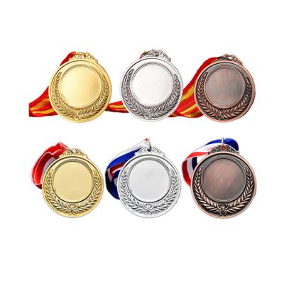 China China Medal Manufactures Cheap Price Gold Plated Custom Metal Blank Medal for sale