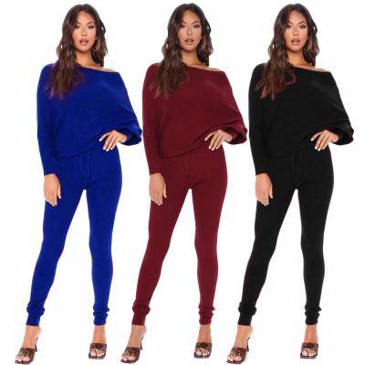 China 2021 Life Buzz YSM842 Women's Clothing 3colors Solid Colors Sweatsuit QUICK DRY Two Piece Clothing Set for sale