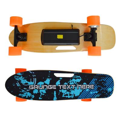 China Adult Electric Fishboard Electric Skateboard Foldable Offroad Skateboard For Sale for sale