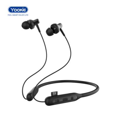 China With Magnet + Insert TF Card Yookie Neckband Band Earphone In Ear Headset Wireless Sports Running Stereo Headset for sale