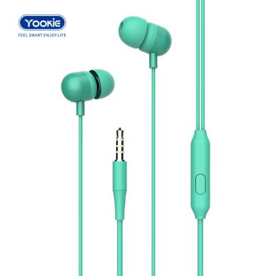 China Perfect Noise 3.5mm Jack Band Earbuds Earphone Headsets 1.2M Handsfree Stereo In-Ear Cable Earphone for sale