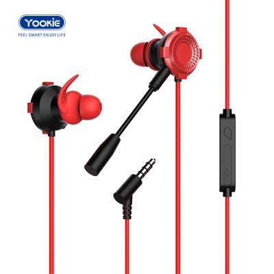 China Mini Portable PS4 3.5mm Handsfree Gaming In-Ear Wire Headset With Detachable MIC For Mobile Devices for sale