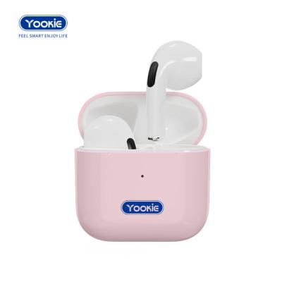 China Fingerprint Touch + Pod 4 Single Ear Minipods Eeaphone/Binaural Popular Pro Fashion Yookie Pro4 TWS Earbuds Wireless Sports Gaming Headset for sale