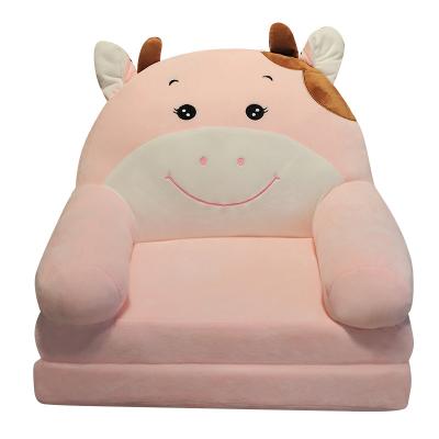 China Eco-friendly Material Animal Sofa Stuffed Toy Cartoon Plush Child Chair Seat Plush Animal Chairs For Kids for sale