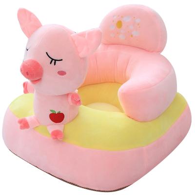 China Free Sample Removable and Washable Soft Plush Material Eco-friendly Material Removable and Washable Children's Sofa Creative Animal Design Foldable Lazy Seat for sale