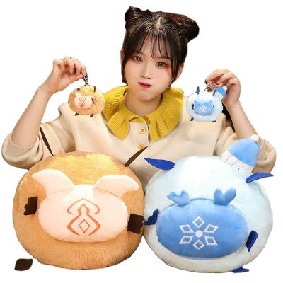 China Genshin Impact style plush doll Hilichurls animation plush doll pendants and eco-friendly material pillows are the perfect gifts for gamers for sale