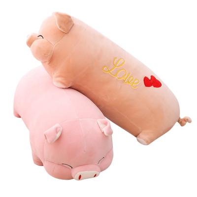 China High Quality Liar Home Pillow Filling Eco-friendly Cute Soft Pillow Plush Toy Pillow Decoration Creative Pig Doll Animal for sale