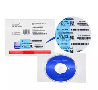 China Worldwide No Limits Winndows Server DST Key 16 Core Win Server 2022 Standard OEM DVD 2022 Complete Package Digital for sale