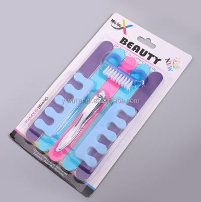 China Daily Nail Care Tools 9 In 1 Home Simple Nail Care Beauty Kits Manicure Tools for sale