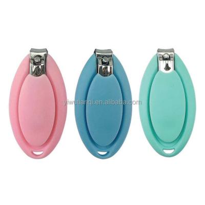 China Stainless+PP Baby Nail Clipper Safety Mini Finger Toe Clipper Scissor Cutter for sale