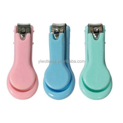 China Stainless+PP Baby Nail Clipper Safety Mini Finger Toe Clipper Scissor Cutter for sale