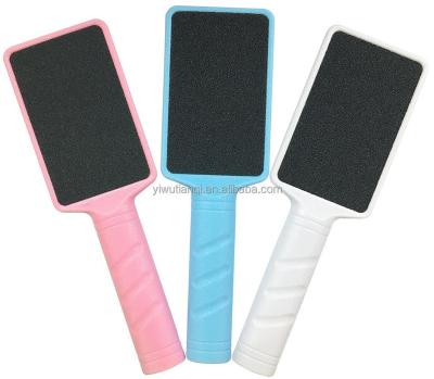 China High Quality Personal Care Callus Remover Sandpaper Foot File With PP Handle for sale