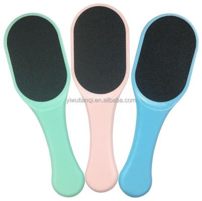 China High Quality Personal Care Callus Remover Sandpaper Foot File With PP Handle for sale