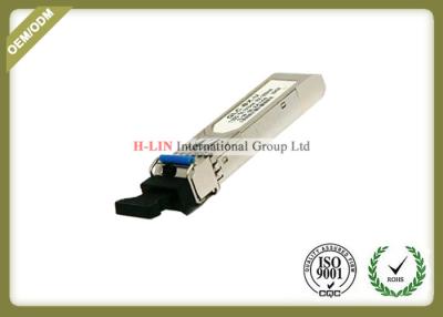 China High Performance 1.25Gbps BIDI SFP Fiber Optic Transceiver 20Km ~120km With DDM for sale