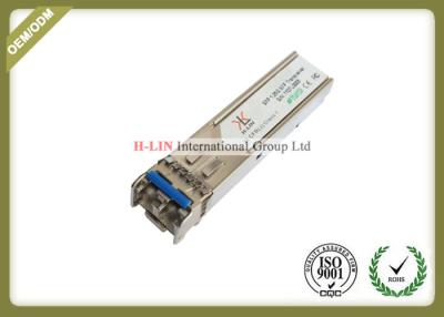 China 1.25Gbps SFP Optical Transceiver Fiber Optic Module With Dual Fiber LC Connector for sale