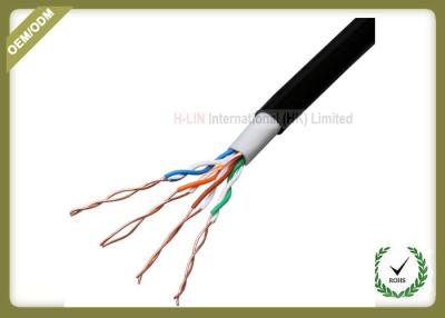 Cina 305 metri di cavo a fibre ottiche della rete, diametro del cavo 0.5mm di twisted pair Unshielded in vendita