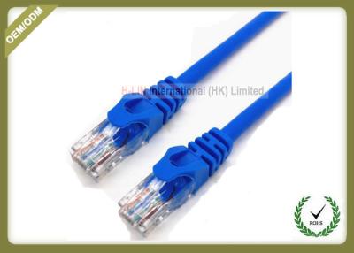 Cina Prova del passaggio del rame della fibra del cavo 1.8M 23AWG 0.56mm della fibra della rete della toppa RJ45 Cat6 U / UTP in vendita