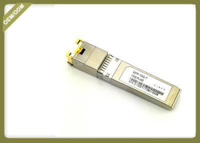 Cina Tipo di cablaggio del connettore 10G Cat5 del porto del rame RJ45 del modulo del ricetrasmettitore di 10GBASE-T SFP in vendita