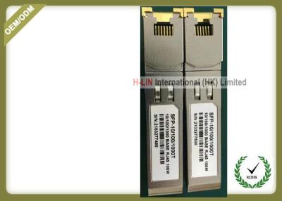 Chine Module compatible en gros d'émetteur-récepteur de l'en cuivre 100m de 1000BASE-T SFP à vendre