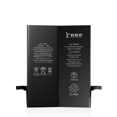 China Original BRE mobile phone factory 2750mah battery lithium ion battery is suitable for Iphone 6sp for sale