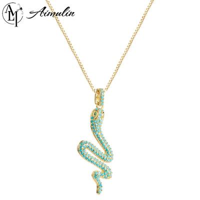 China 2020 Hiphop Snake Necklace Diamond Necklace Custom Personalized Jewelry Chain Necklace for sale