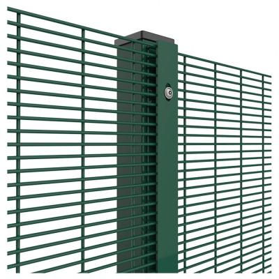 China Easily Assembled Cheap Anti Climb Clearview Fencing Metal Panels Anti Climb 358 Security Fence for sale