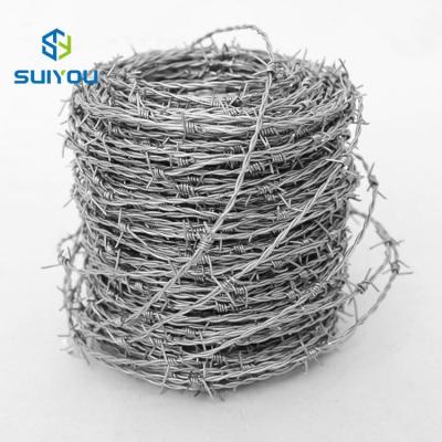 China Easily Assembled Low Price Galvanized Barbed Wire / Barbed Wire For Farm Fence Used for sale