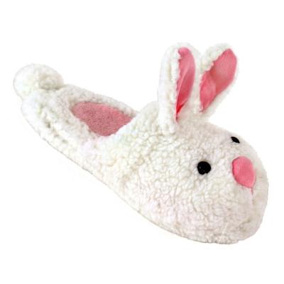 China Fashion Trend Eater Stuffed Cartoon Bunny Home Slippers Animal Plush Women Kids Rabbit Slippers Holiday Decor Gifts for sale