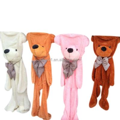 China Factory Direct Selling Cute Gift Unstuffed Animal Skins Teddy Bear Skins Unicorn Plush Plush Toys for sale