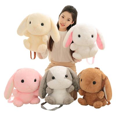 China Softly 2020 Cute Plush Toy Rabbit Rabbi The Good Plush Toys Stuffed Rabbit Plush Toy Backpack for sale