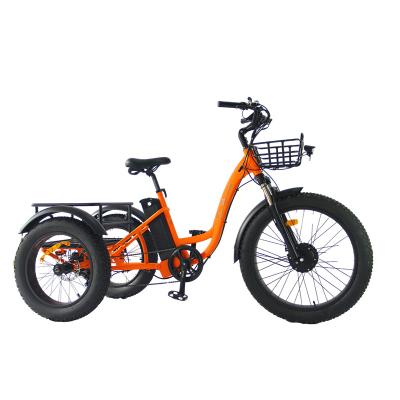 China Morden Style Aluminum Alloy Side Brace 3 Wheel Aluminum Electric Bicycle for sale