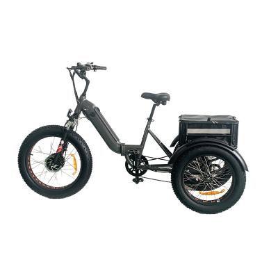 China Wholesale 48v10AH Battery 3 Wheel Adults Aluminum Battery Powered Electric Tricycles for sale